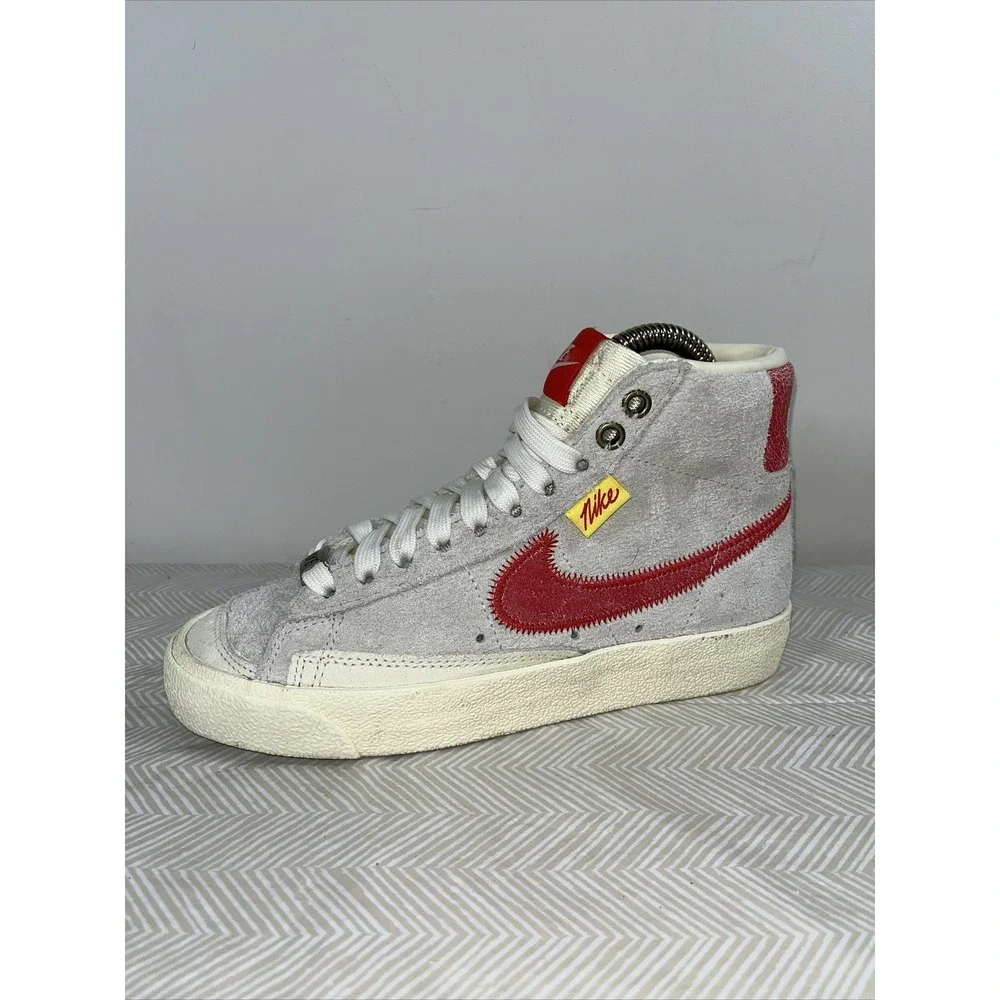 Nike Blazer Mid '77(GS) Premium Shoes Youth‎ Size 3.5 Y Sail Coconut DO7226-100